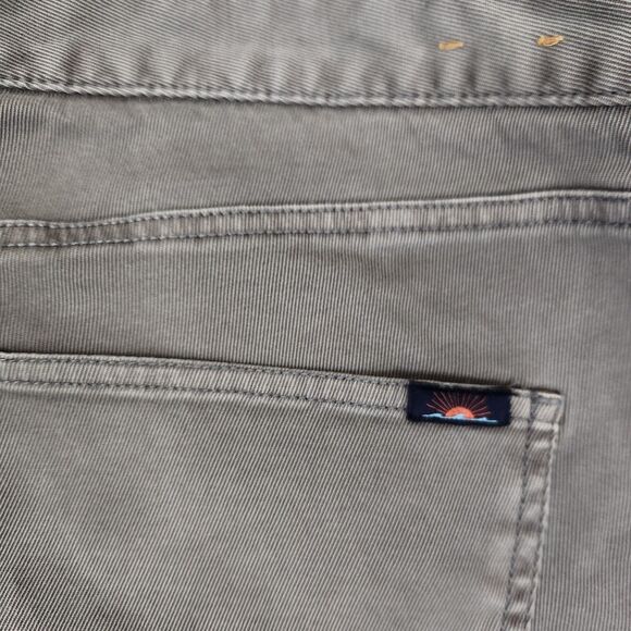 Faherty Mens 5 Pocket Soft Chino Style Cotton Pants 38 - Picture 6 of 7